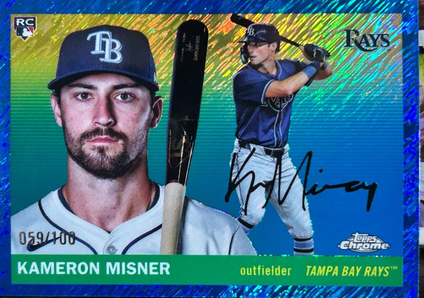 Kameron Misner [Blue Vibrations Refractor] #215