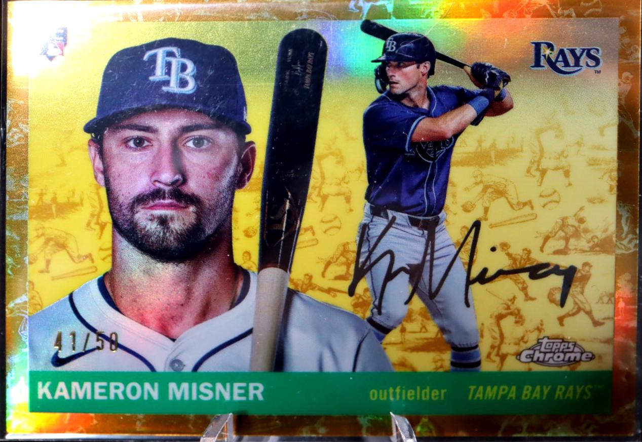 Kameron Misner [Toile Cream Gold Refractor] #215