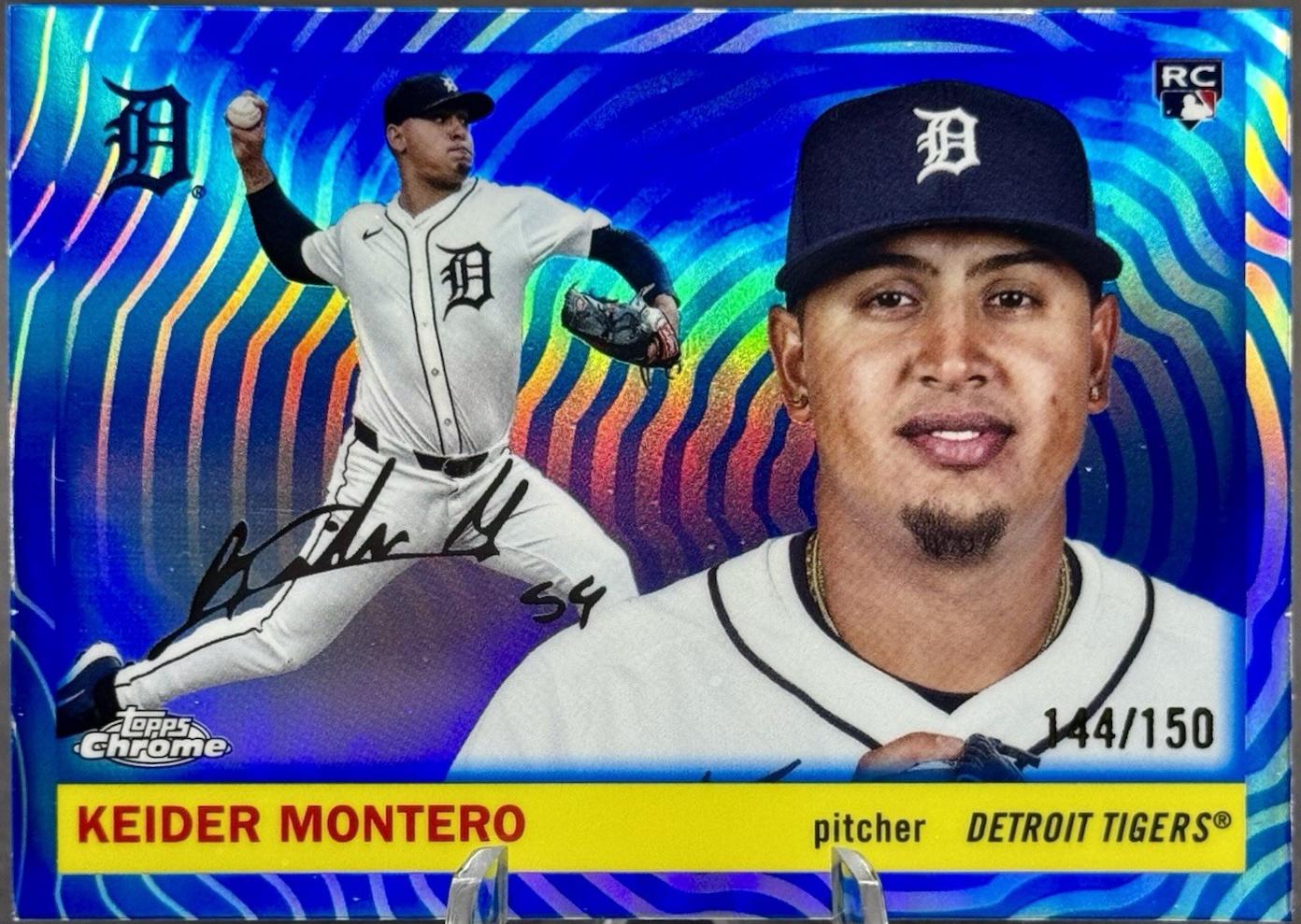Keider Montero [Blue Vibrations Refractor] #338