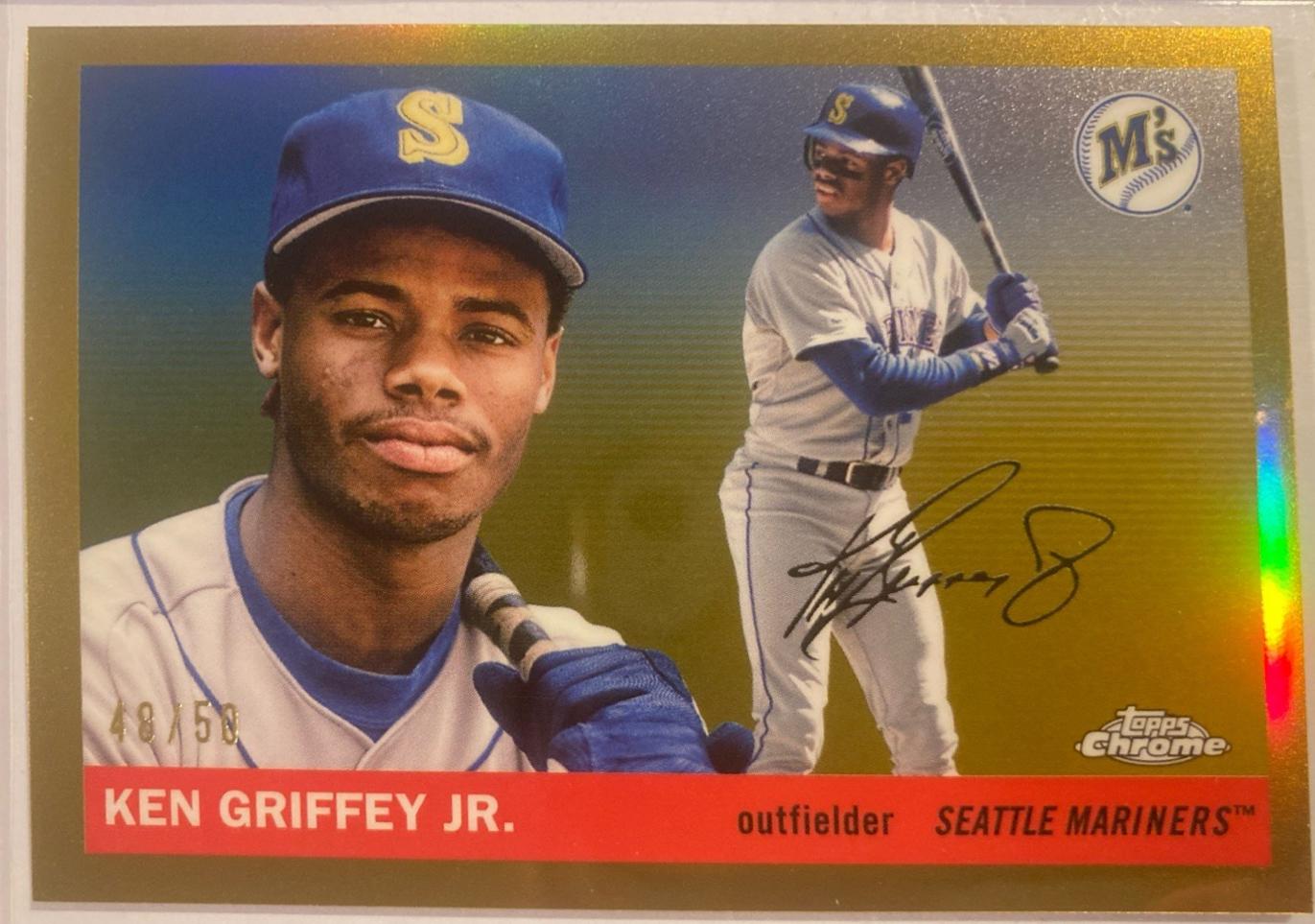 Ken Griffey Jr. [Gold Refractor] #405
