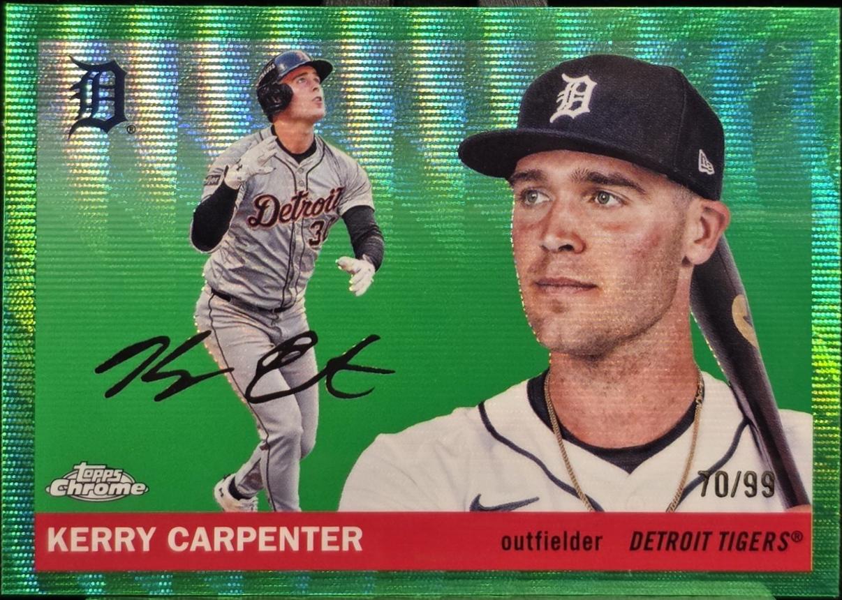 Kerry Carpenter [Green Wave Refractor] #69