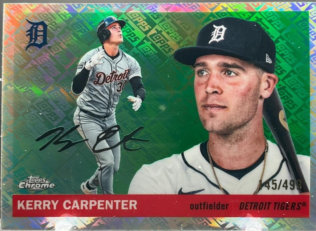 Kerry Carpenter [Topps Refractor] #69