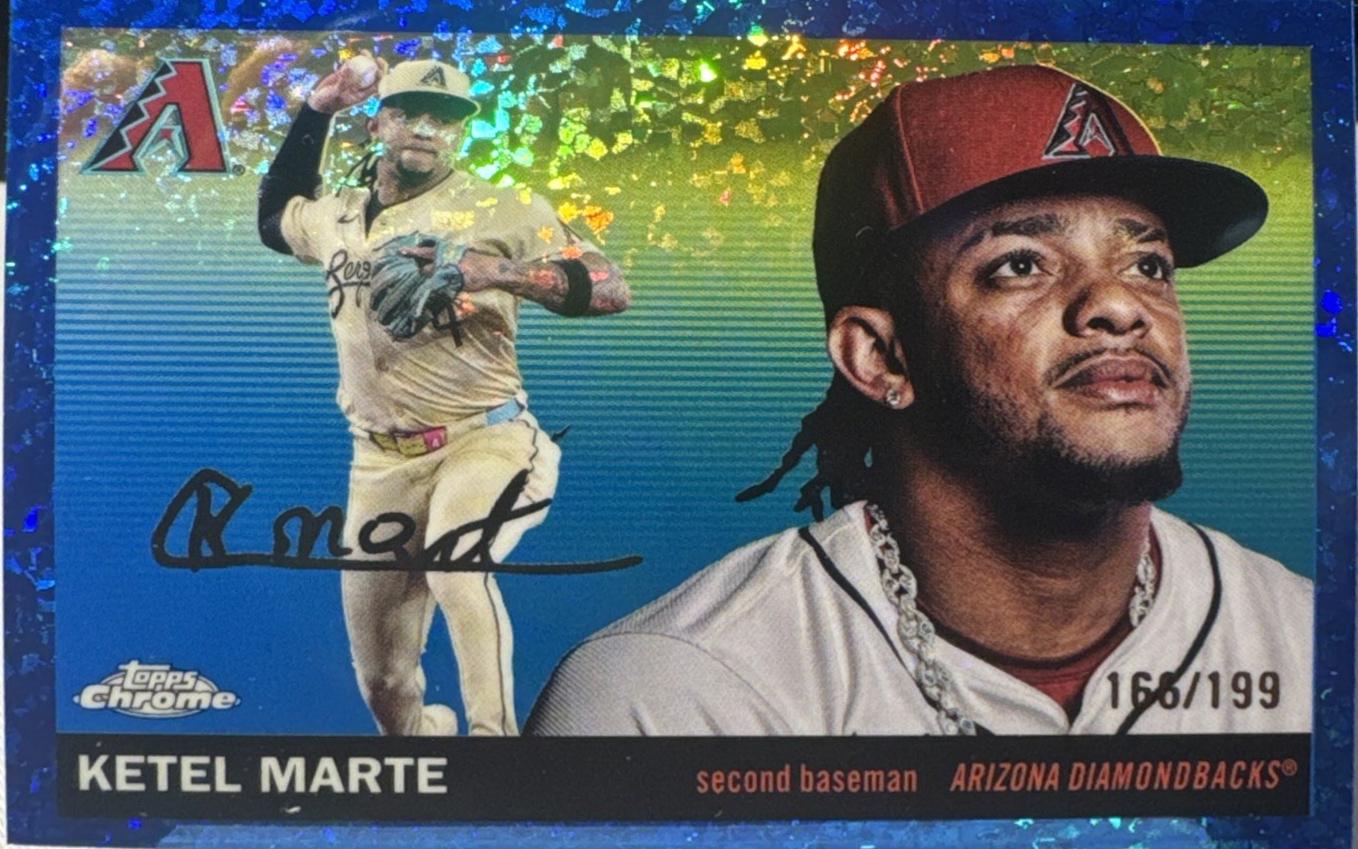 Ketel Marte [Blue Lava] #32