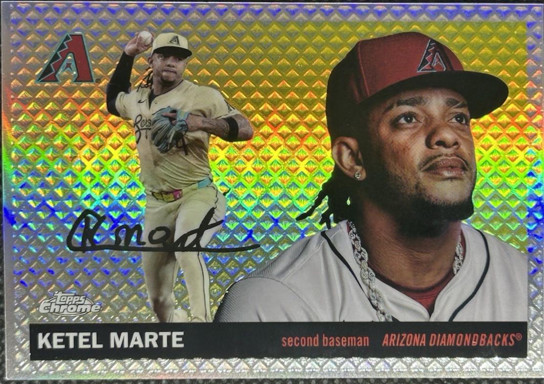 Ketel Marte [Diamond Etch Refractor] #32