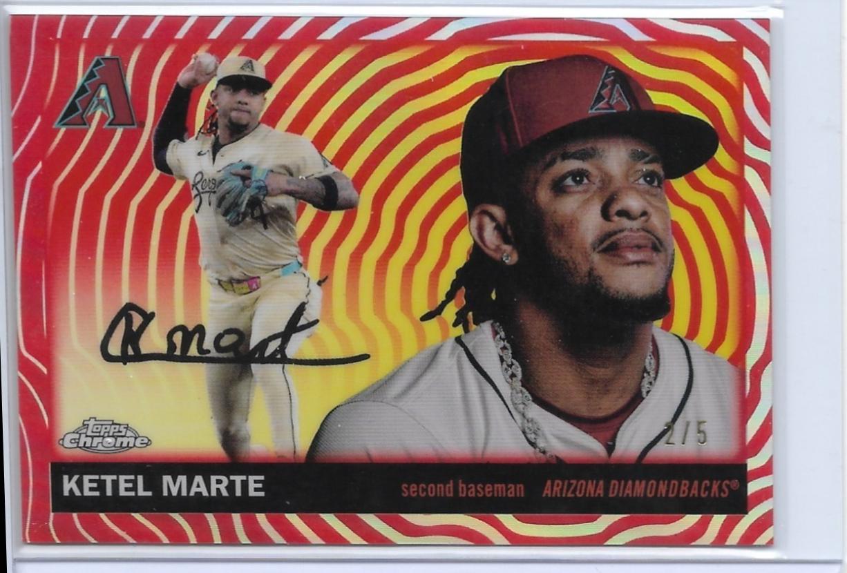 Ketel Marte [Red Vibrations Refractor] #32