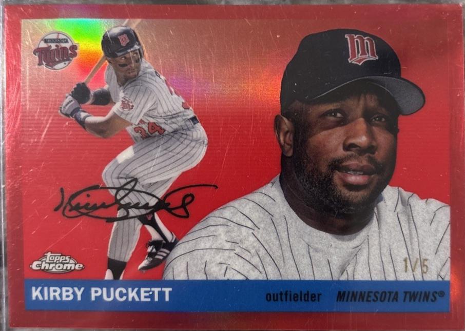 Kirby Puckett [Red Refractor] #448