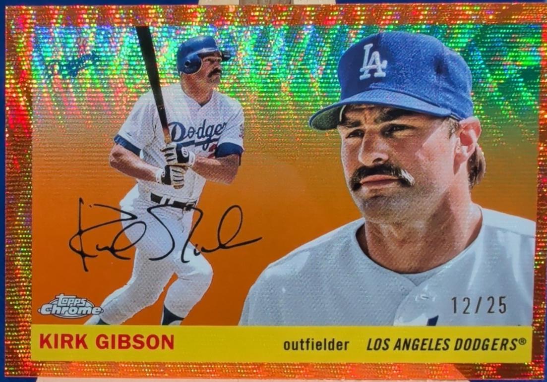 Kirk Gibson [Orange Wave] #496