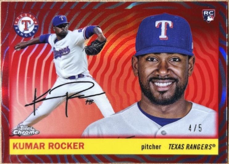 Kumar Rocker [Red Vibrations Refractor] #209
