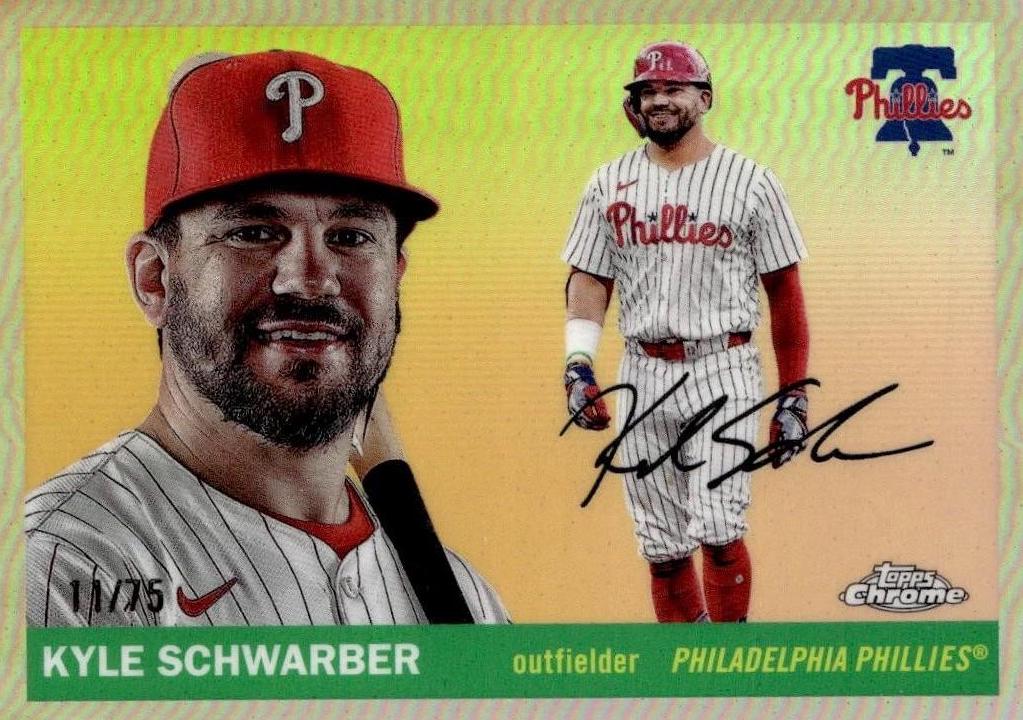 Kyle Schwarber [Rose Gold Refractor] #175