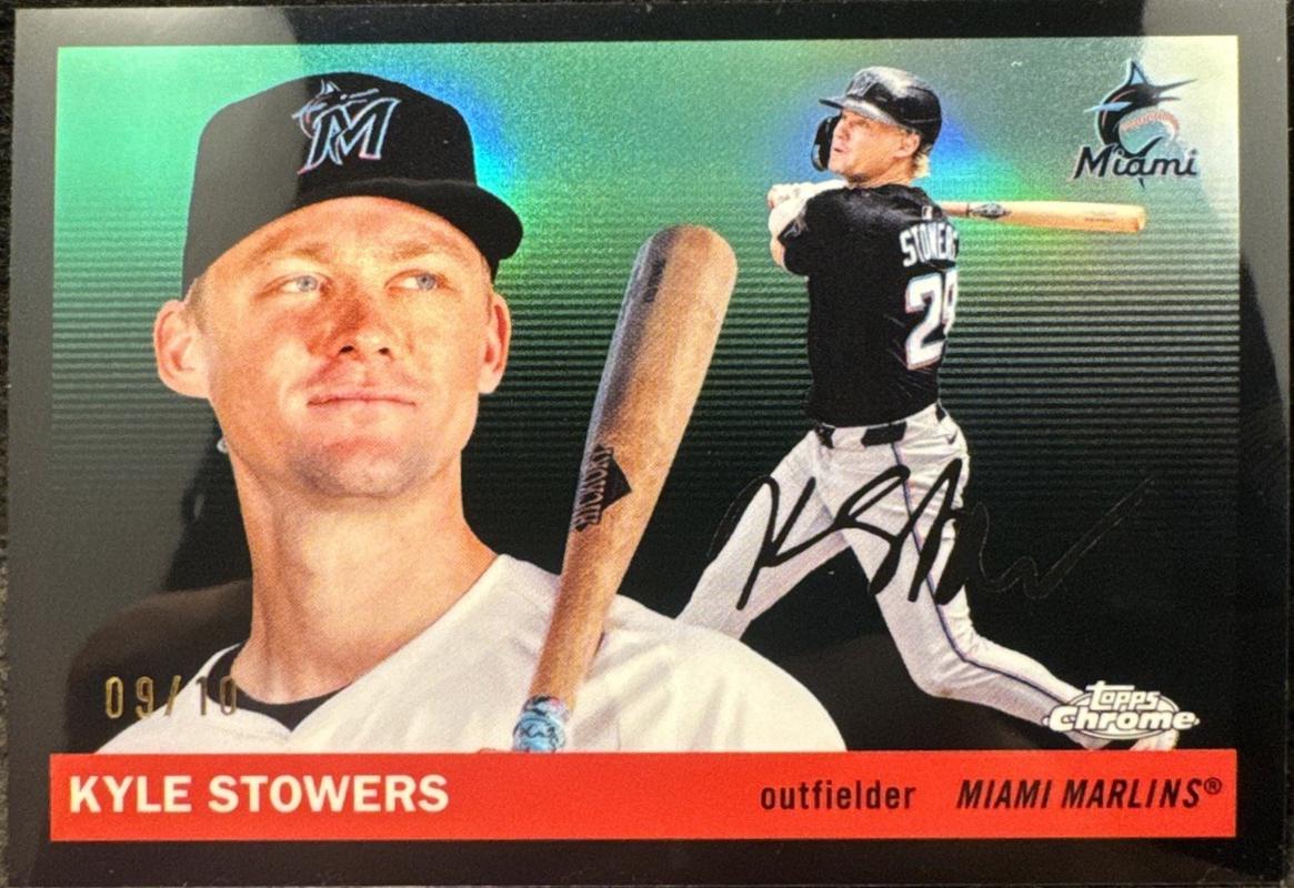 Kyle Stowers [Black Refractor] #72