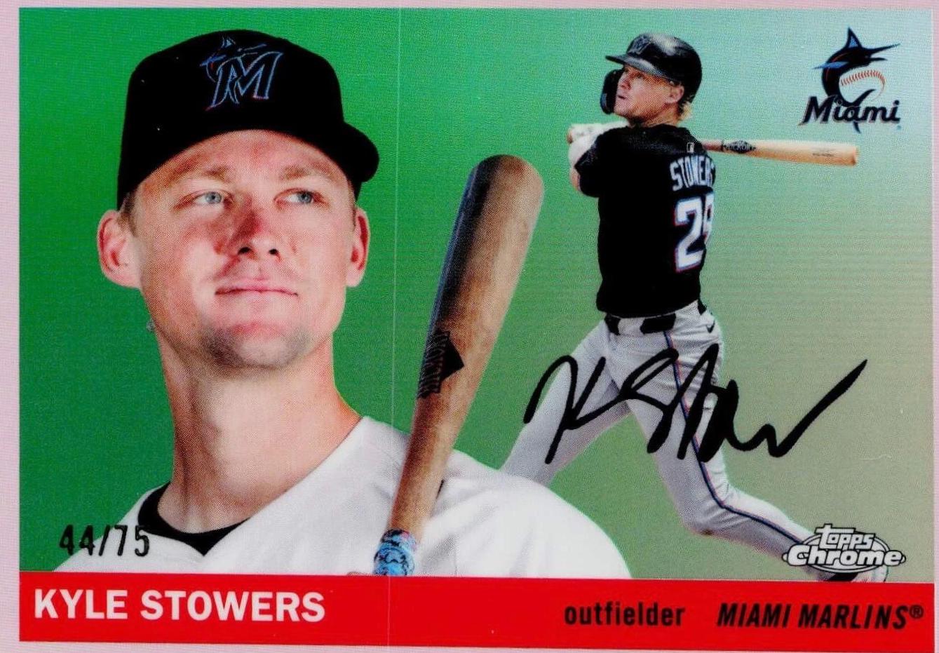 Kyle Stowers [Rose Gold Refractor] #72