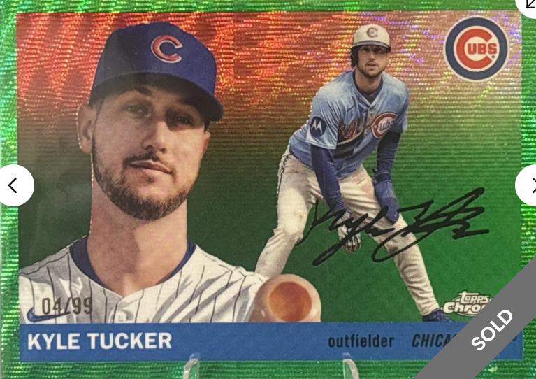 Kyle Tucker [Green Wave Refractor] #91
