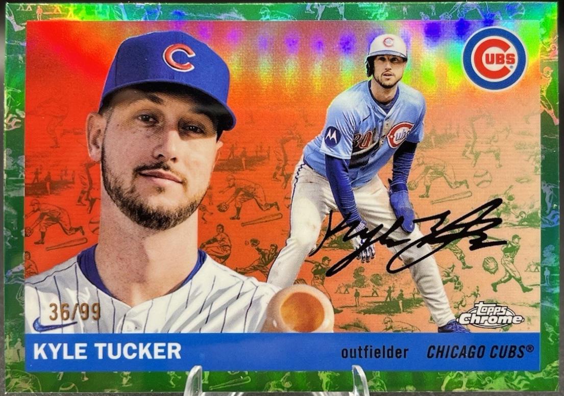 Kyle Tucker [Toile White Green Refractor] #91