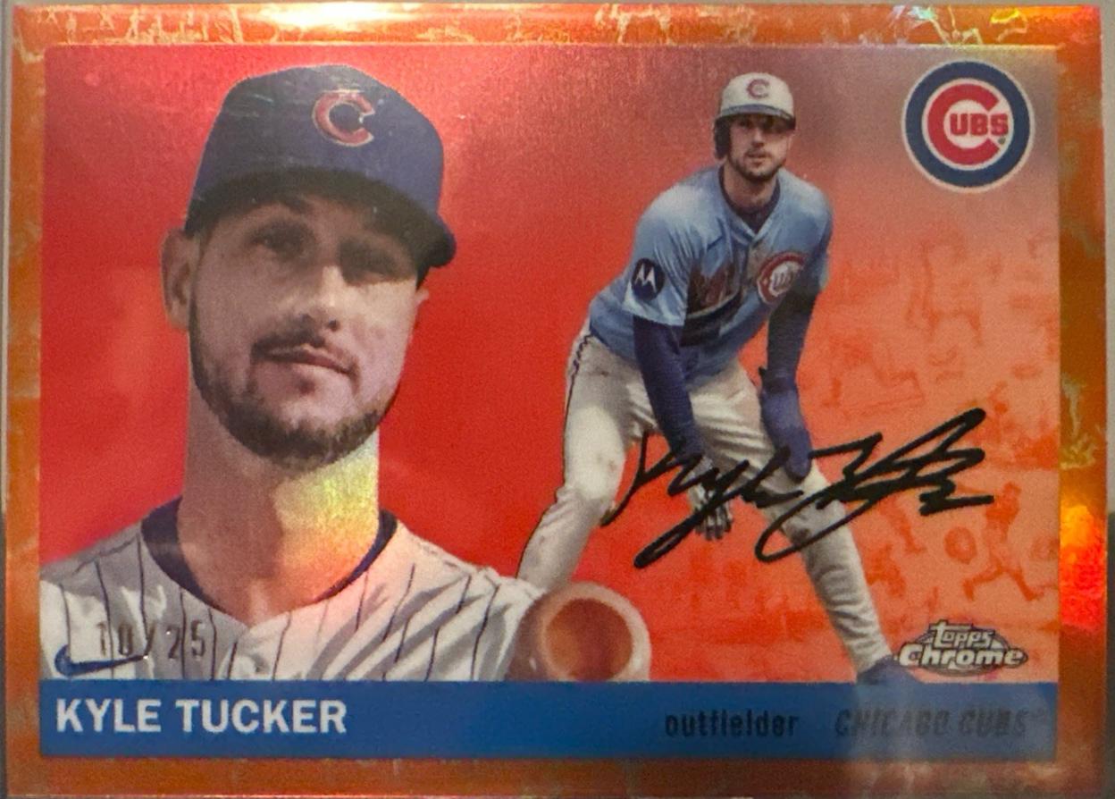 Kyle Tucker [Toile White Orange Refractor] #91