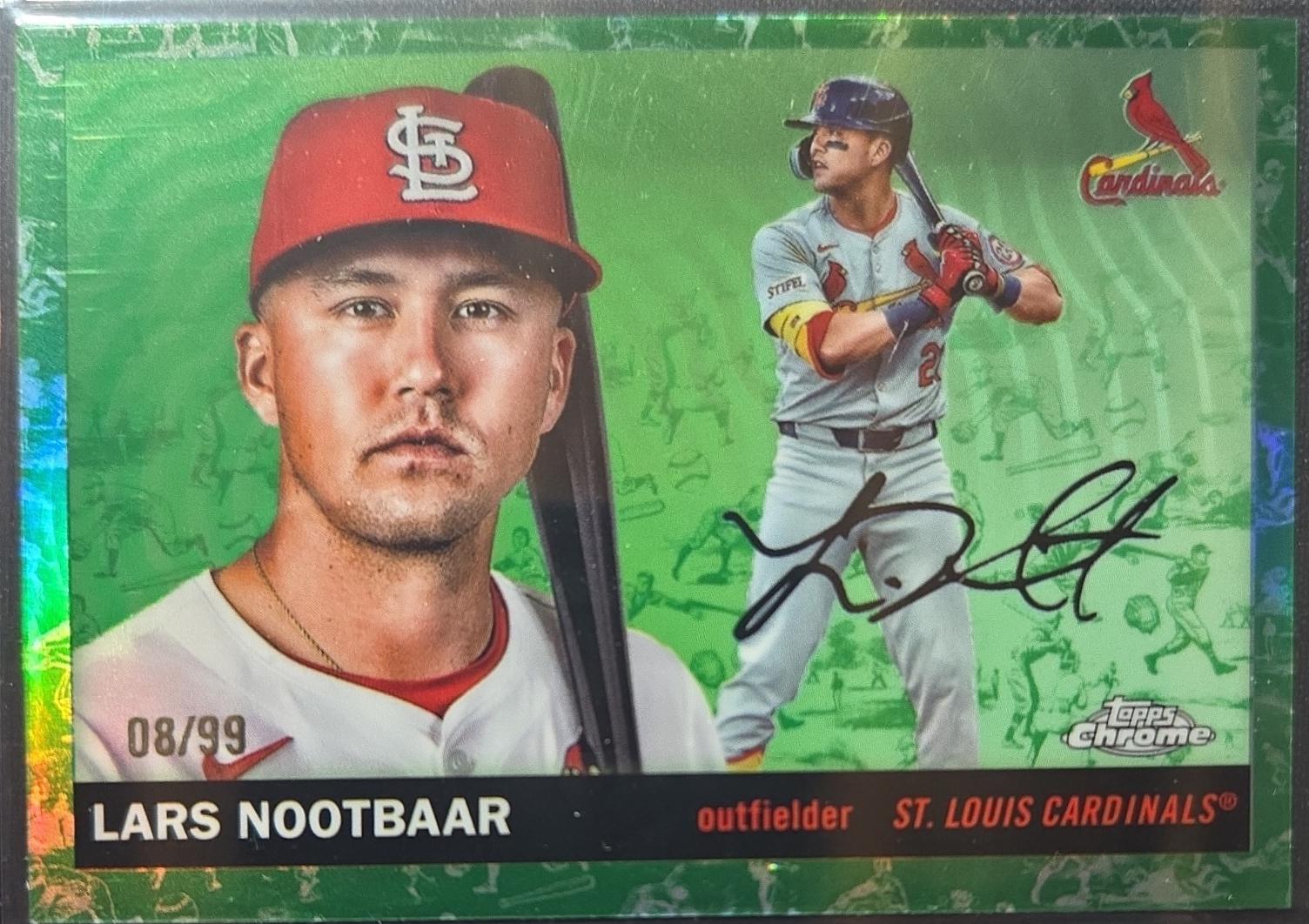 Lars Nootbaar [Toile White Green Refractor] #126