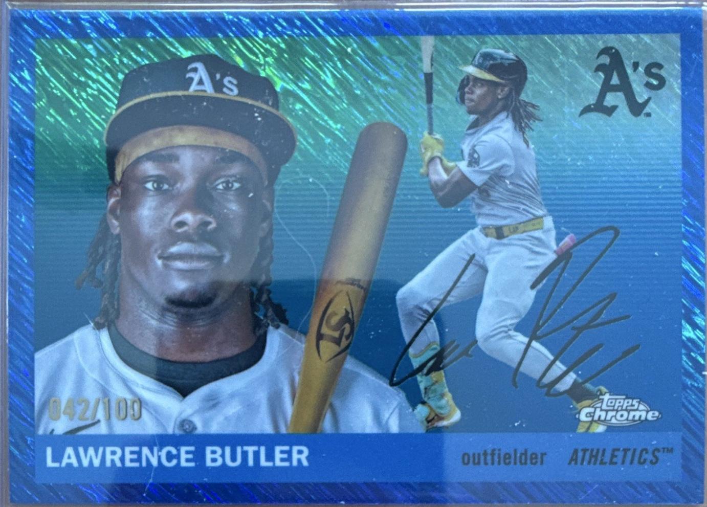 Lawrence Butler [Blue Lava] #100