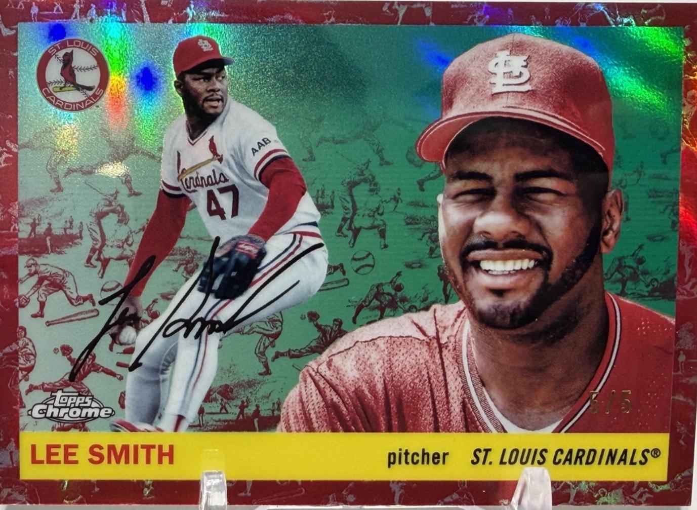 Lee Smith [Toile Cream Red Refractor] #333