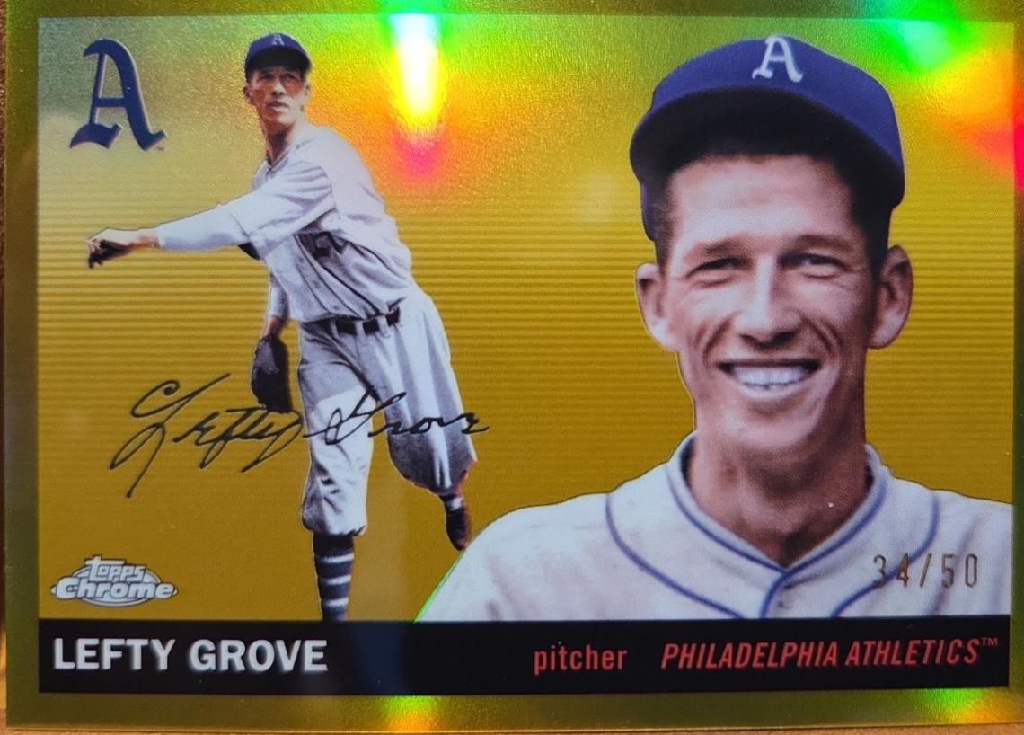 Lefty Grove [Gold Refractor] #342