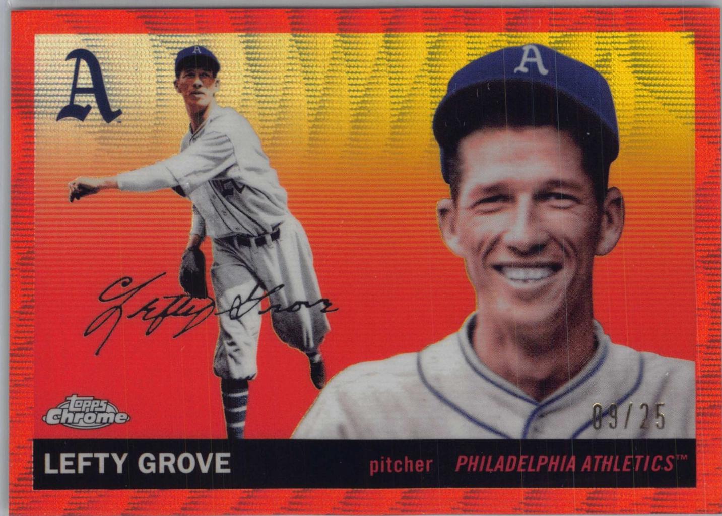 Lefty Grove [Orange Wave] #342