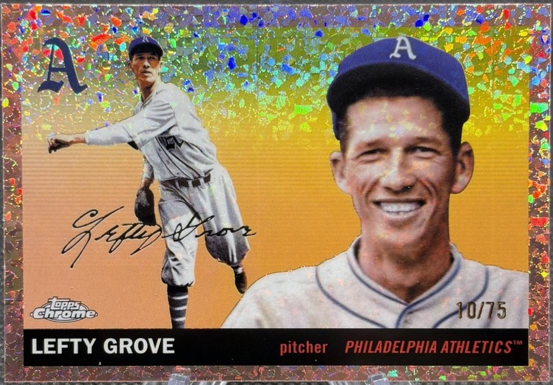 Lefty Grove [Rose Gold Mini-Diamond Refractor] #342