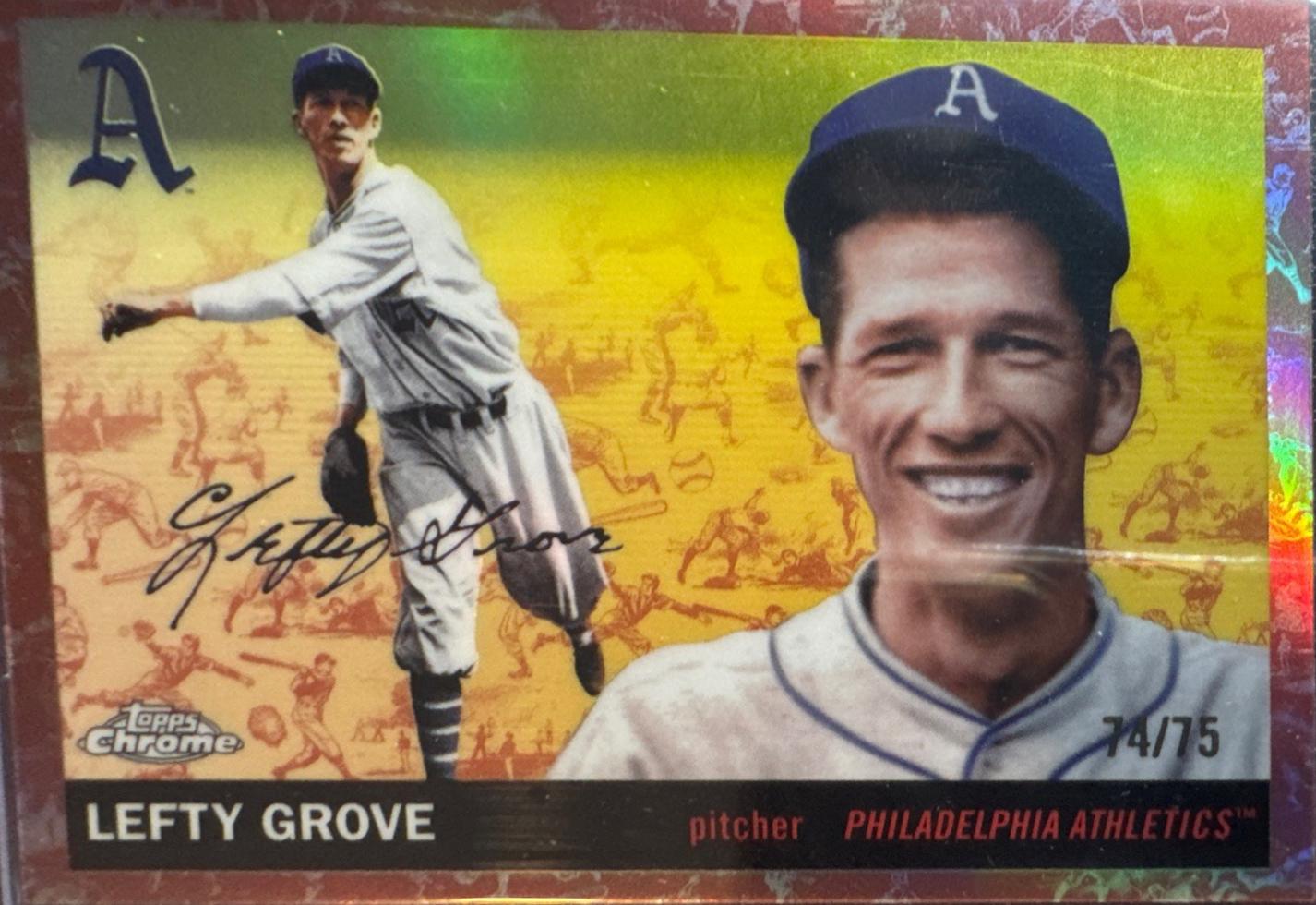 Lefty Grove [Rose Gold Refractor] #342