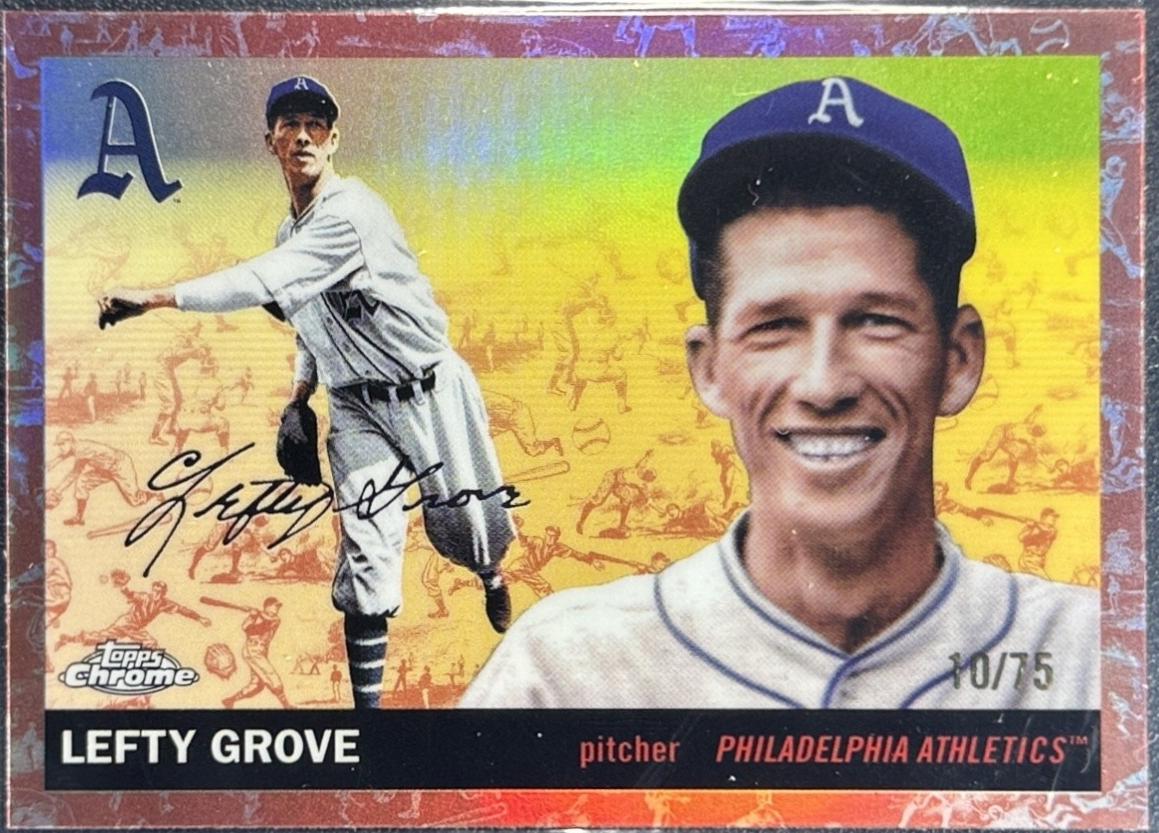 Lefty Grove [Toile Cream Rose Gold Refractor] #342