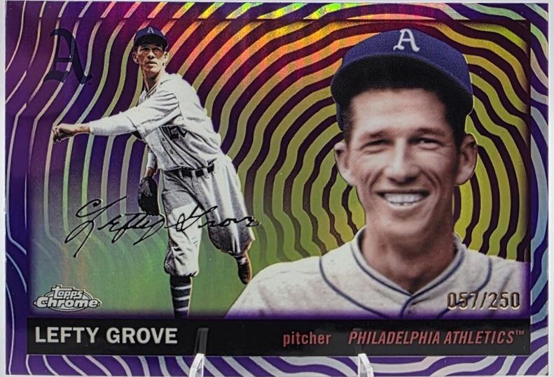 Lefty Grove [Vibrations Refractor] #342