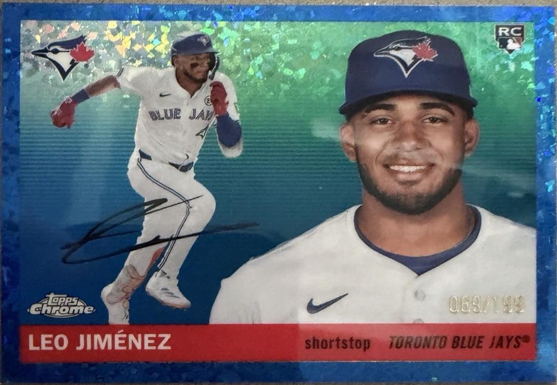 Leo Jimenez [Blue Mini-Diamond Refractor] #327