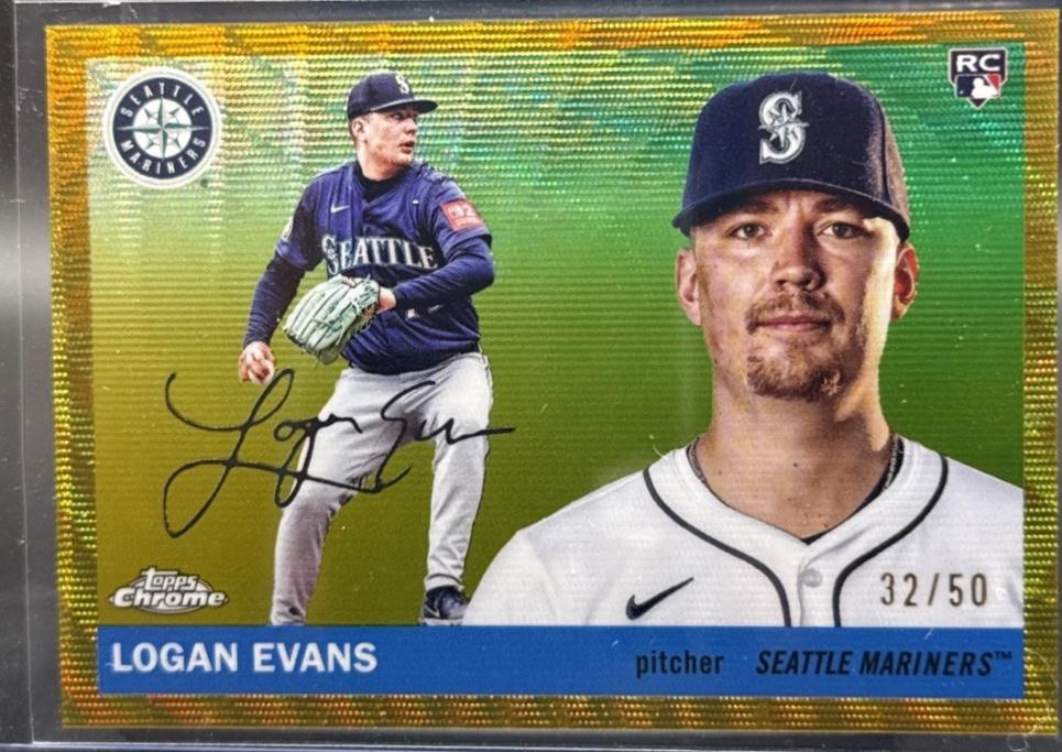 Logan Evans [Gold Refractor] #274