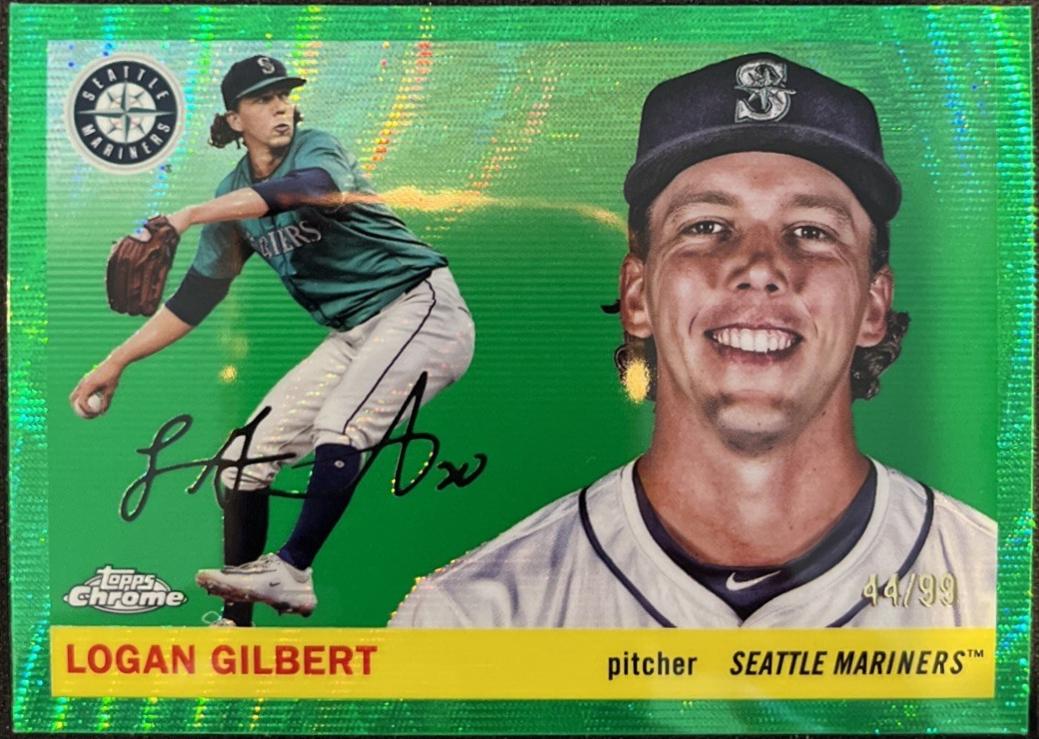 Logan Gilbert [Green Vibrations Refractor] #129