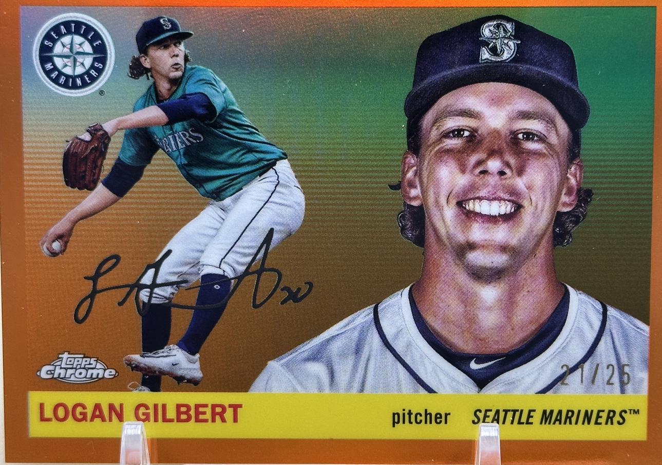 Logan Gilbert [Orange Refractor] #129
