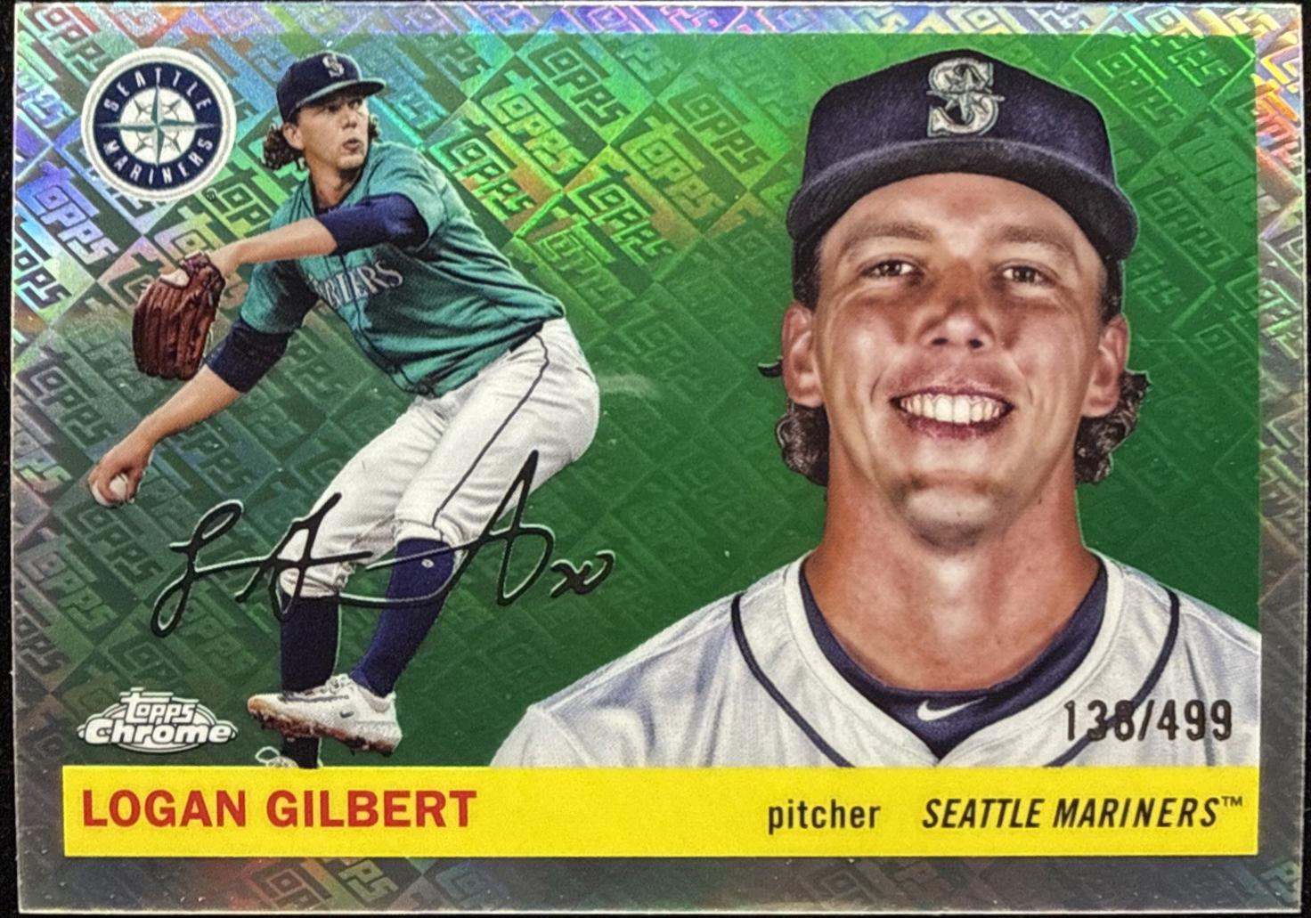 Logan Gilbert [Topps Refractor] #129