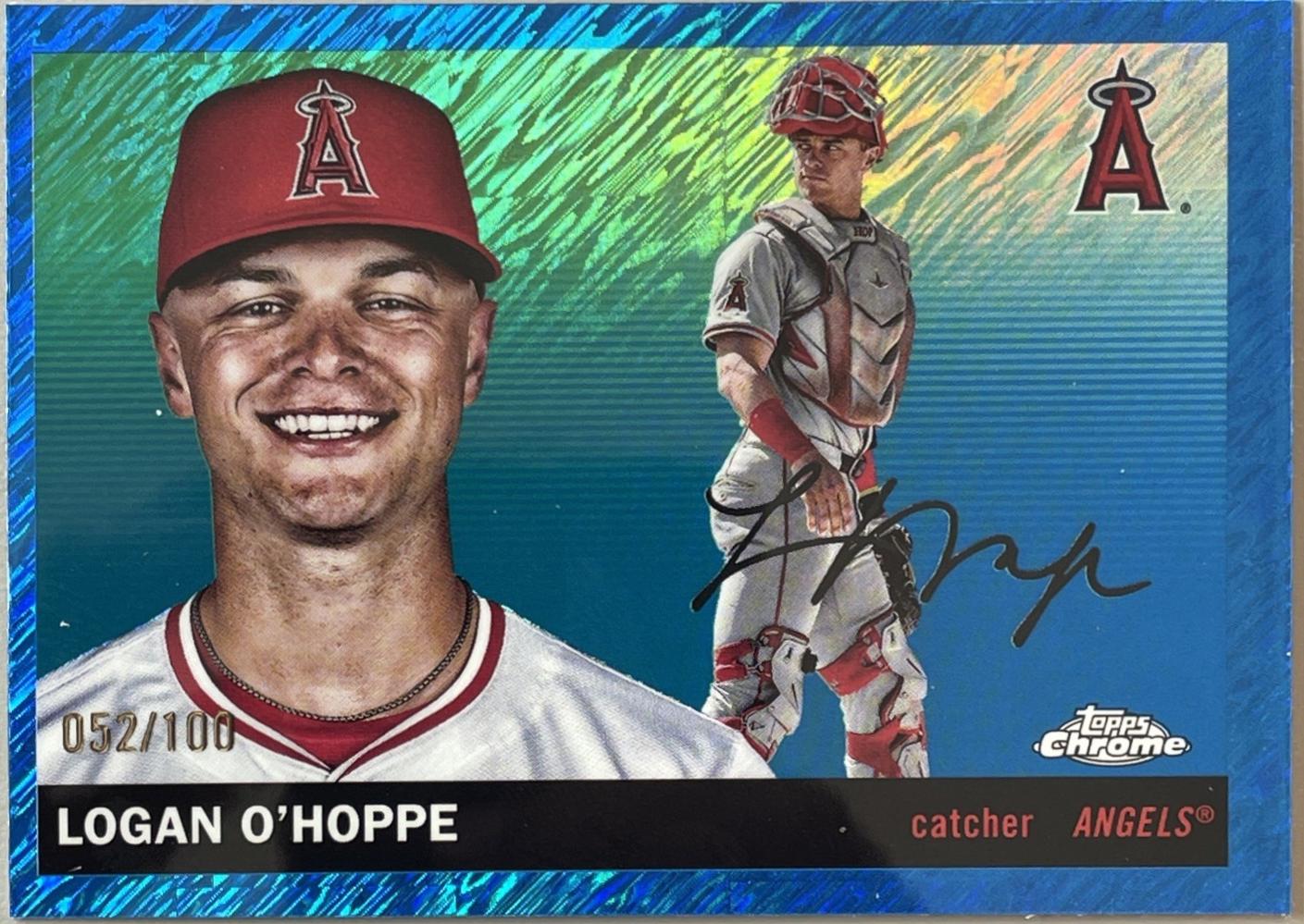 Logan O'Hoppe [Blue Lava] #183