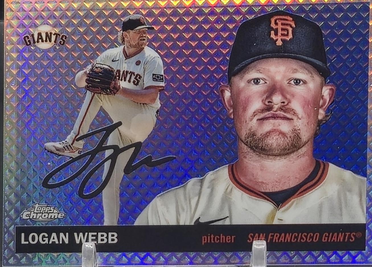 Logan Webb [Diamond Etch Refractor] #176