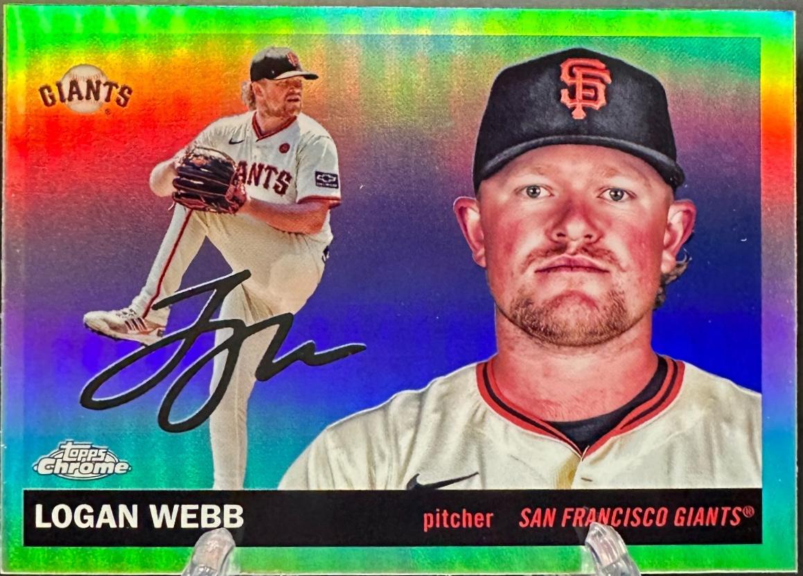 Logan Webb [Refractor] #176