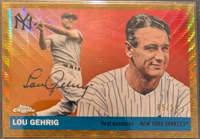 Lou Gehrig [Gold Wave] #490