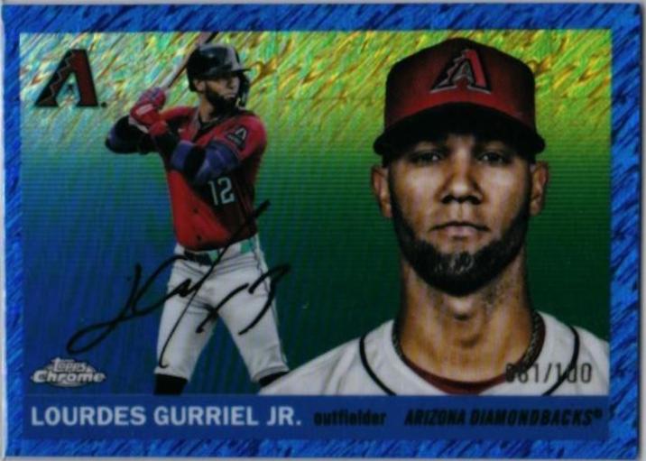 Lourdes Gurriel Jr. [Blue Shimmer Refractor] #169