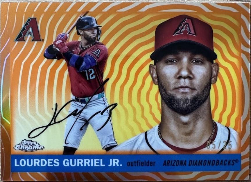 Lourdes Gurriel Jr. [Orange Vibrations Refractor] #169