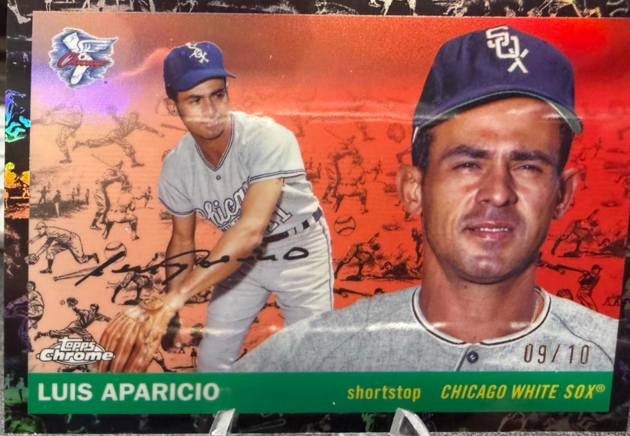 Luis Aparicio [Toile Cream Black Refractor] #413