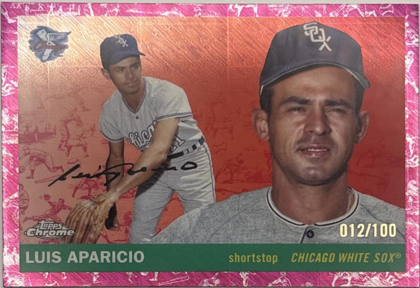 Luis Aparicio [Toile Cream Fuchsia Shimmer] #413