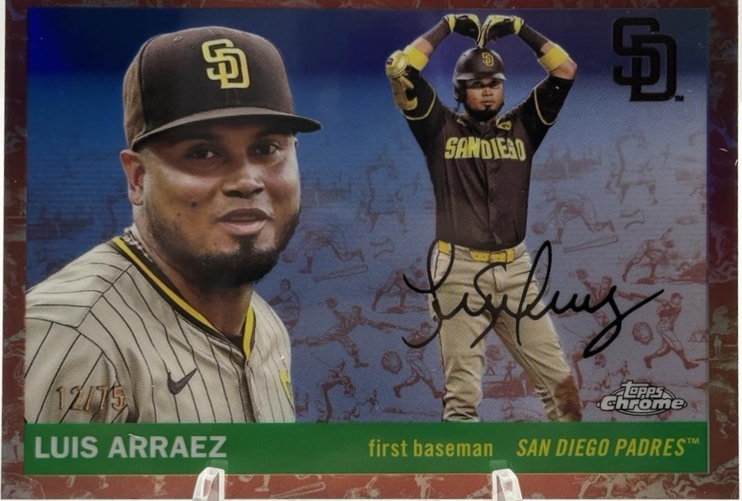 Luis Arraez [Toile Cream Rose Gold Refractor] #141