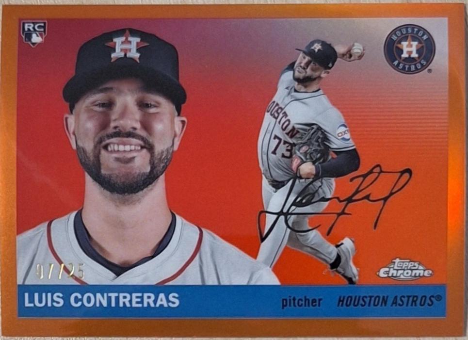 Luis Contreras [Orange Wave] #345