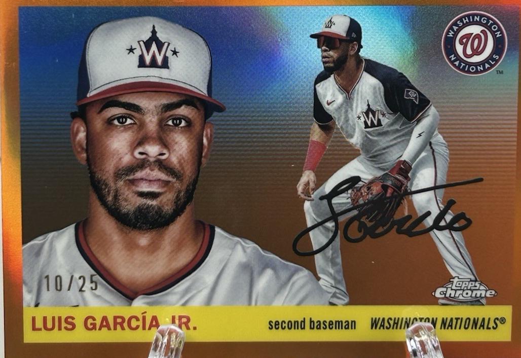Luis Garcia Jr. [Orange Wave] #190