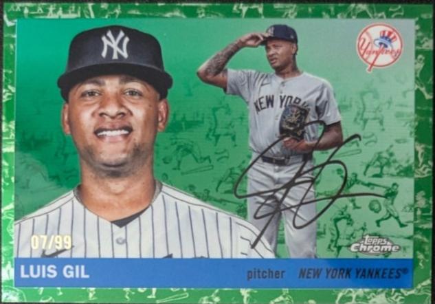 Luis Gil [Toile White Green Refractor] #127