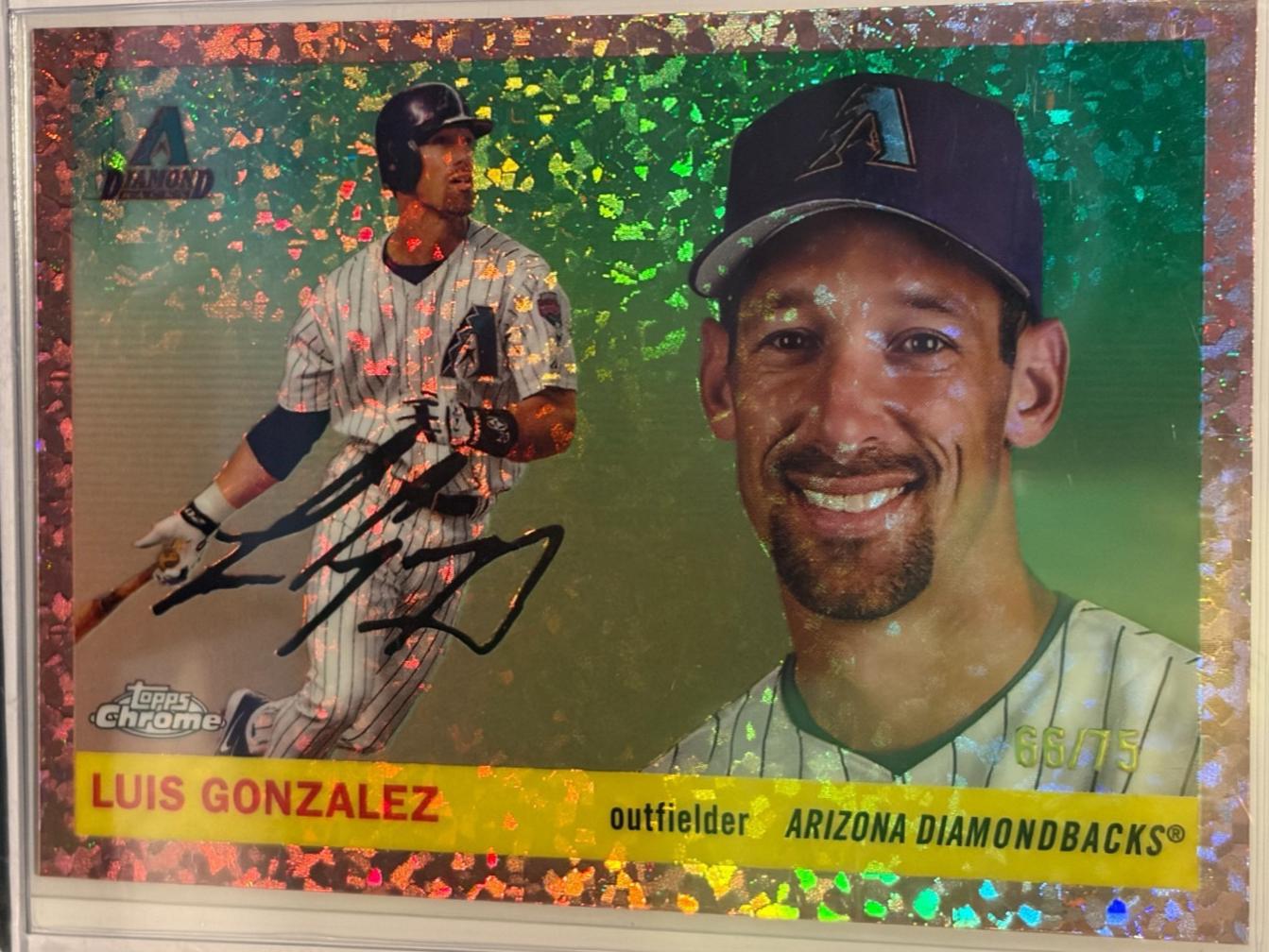 Luis Gonzalez [Rose Gold Refractor] #312