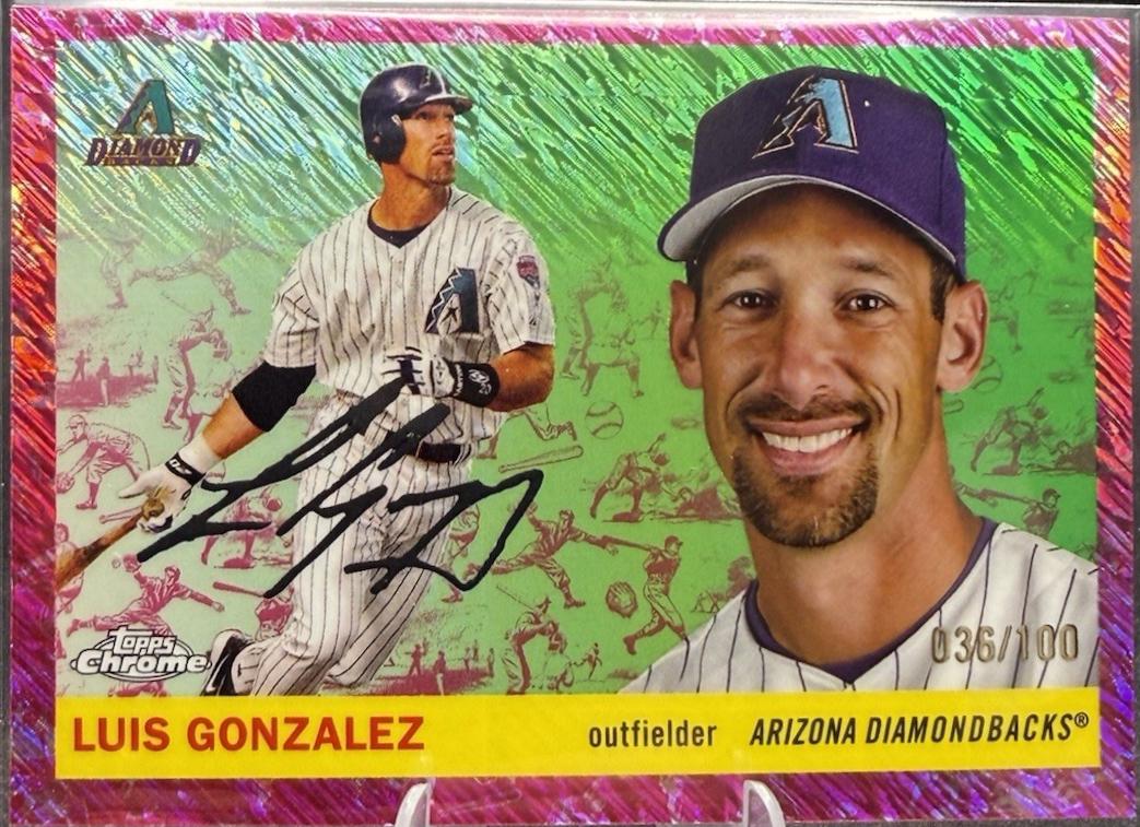 Luis Gonzalez [Toile Cream Fuchsia Shimmer] #312