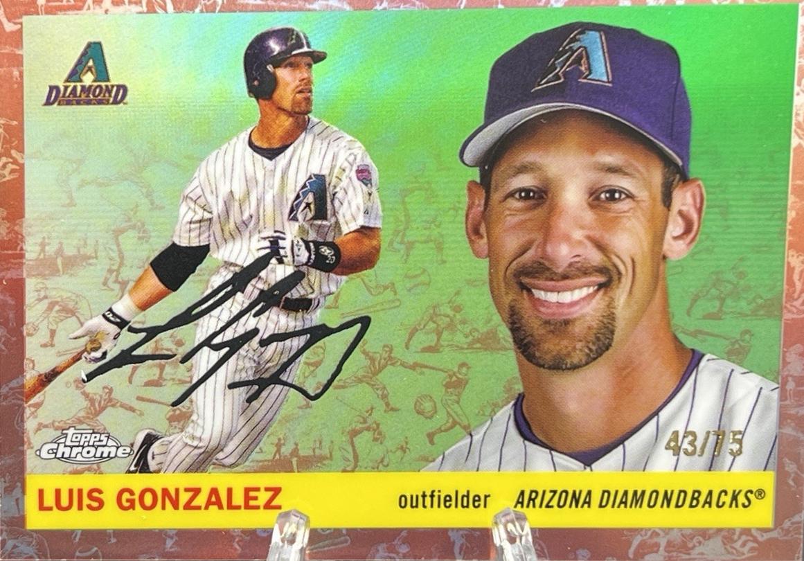 Luis Gonzalez [Toile Cream Rose Gold Refractor] #312