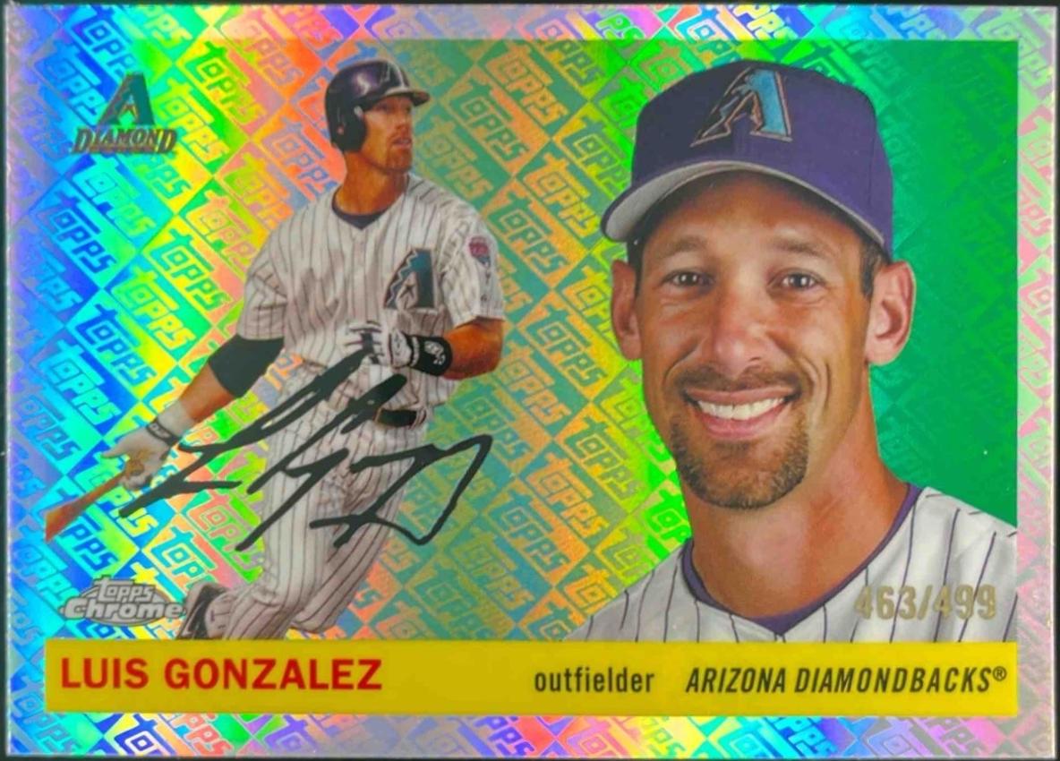 Luis Gonzalez [Topps Refractor] #312
