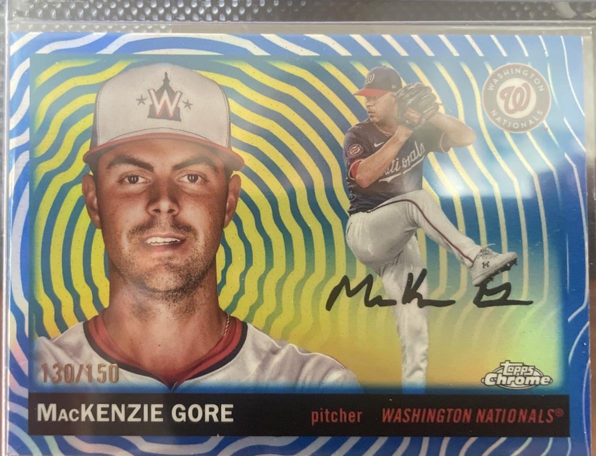MacKenzie Gore [Blue Vibrations Refractor] #166