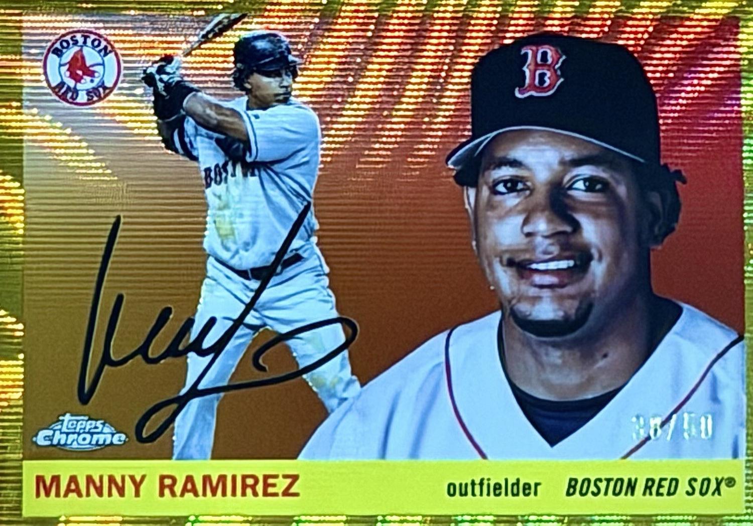 Manny Ramirez [Gold Wave] #225